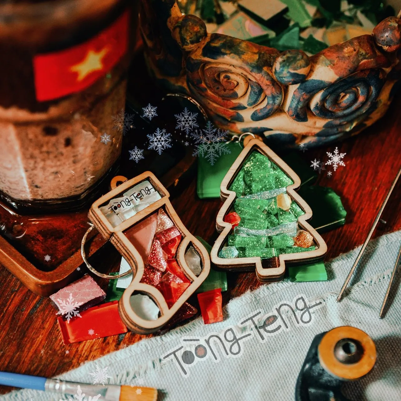Tranh khảm giáng sinh ở Tòong Teng Mosaic