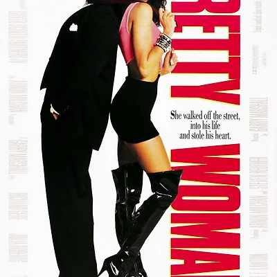 thời trang trong phim pretty woman - poster - elle vietnam