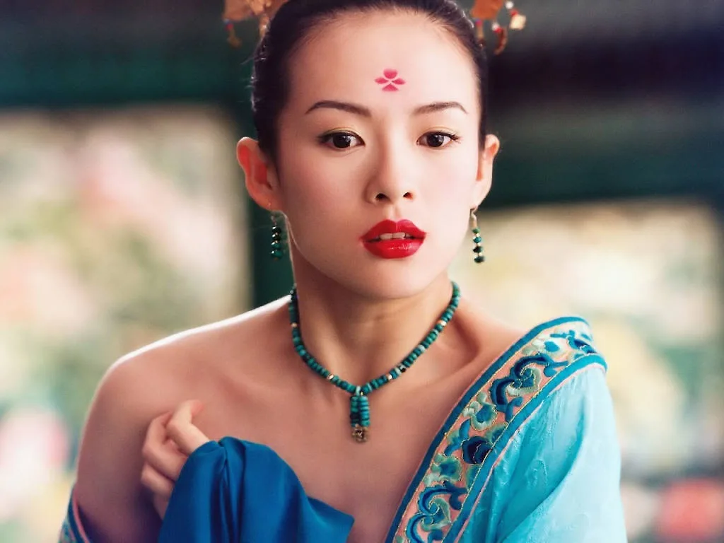 phong cách trang điểm á châu chương tử di phong cách trang điểm á châu chương tử di