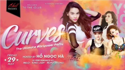 Chương trình “CURVES the Ultimate #Girlpower Party”