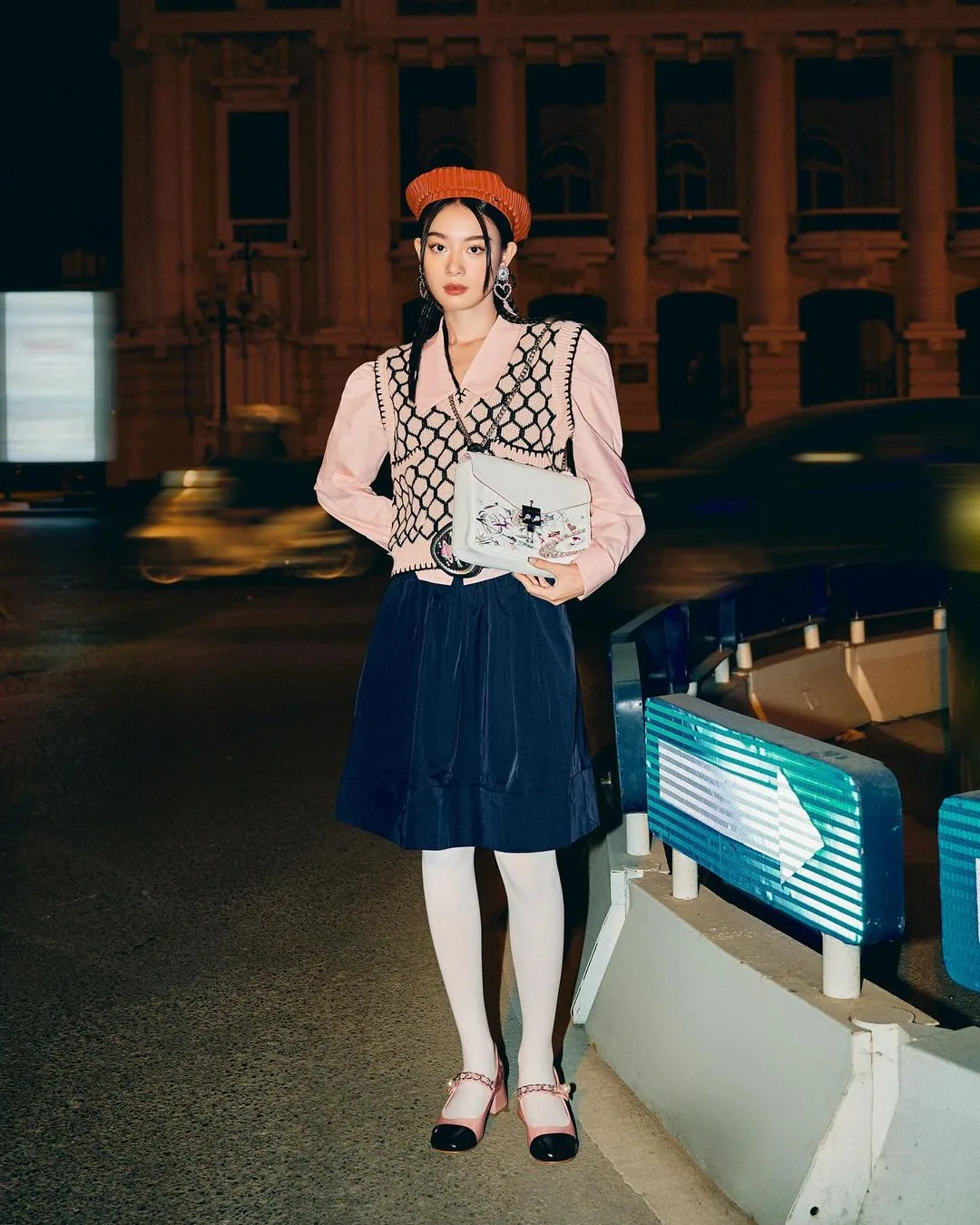 mix match họp lớp với gile