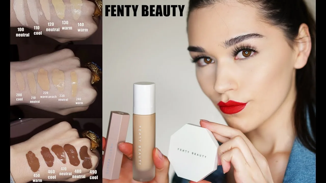 Phái đẹp đổ rạp trước foundation của Rihanna? Phái đẹp đổ rạp trước foundation của Rihanna?