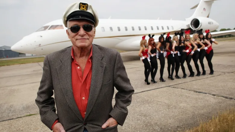 Hugh Hefner - elle