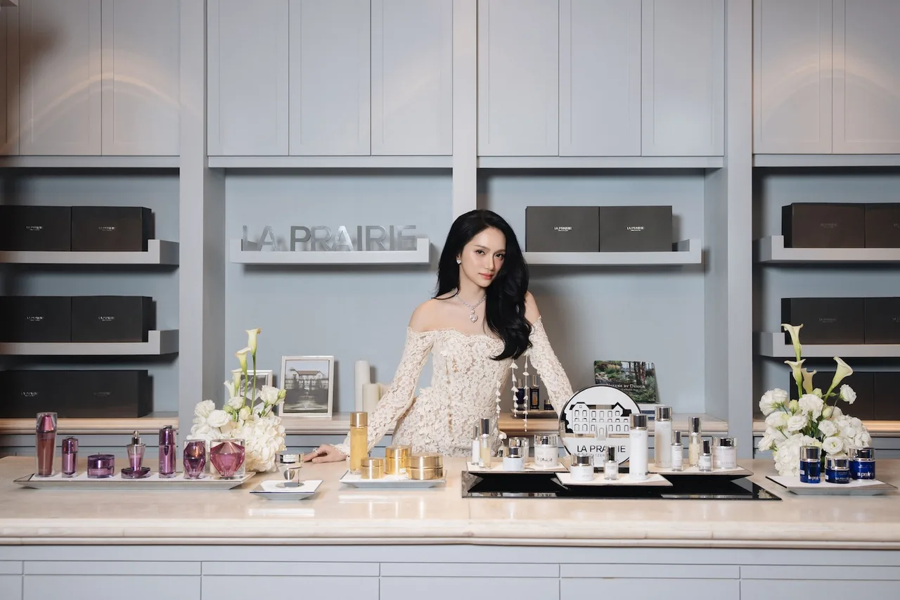 nghệ sĩ hương giang tại la prairie