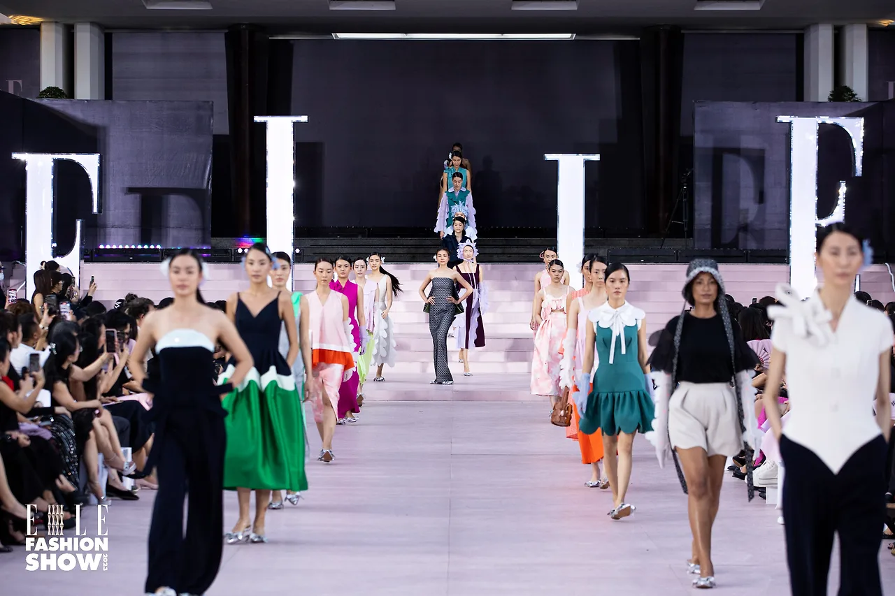 peggy hartanto elle fashion show thanh hằng