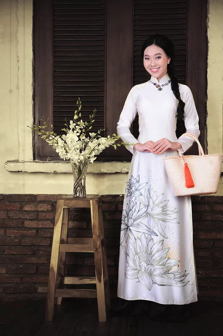 lookbook áo dài Việt