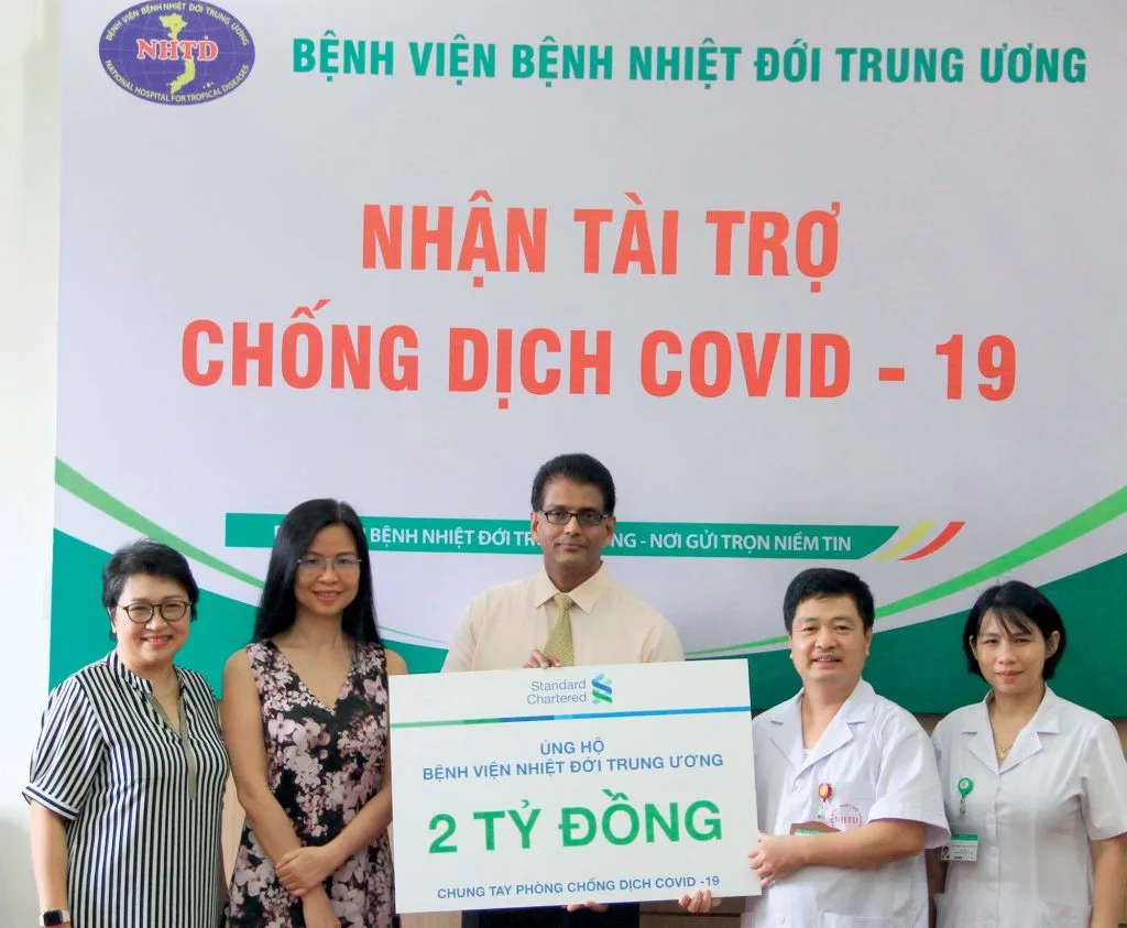 Standard Chartered chống dịch COVID19 Standard Chartered chống dịch COVID19