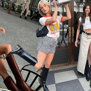 Chẳng ngại diện boots cao cổ vào mùa Hè với 3 lối phối đồ sành điệu