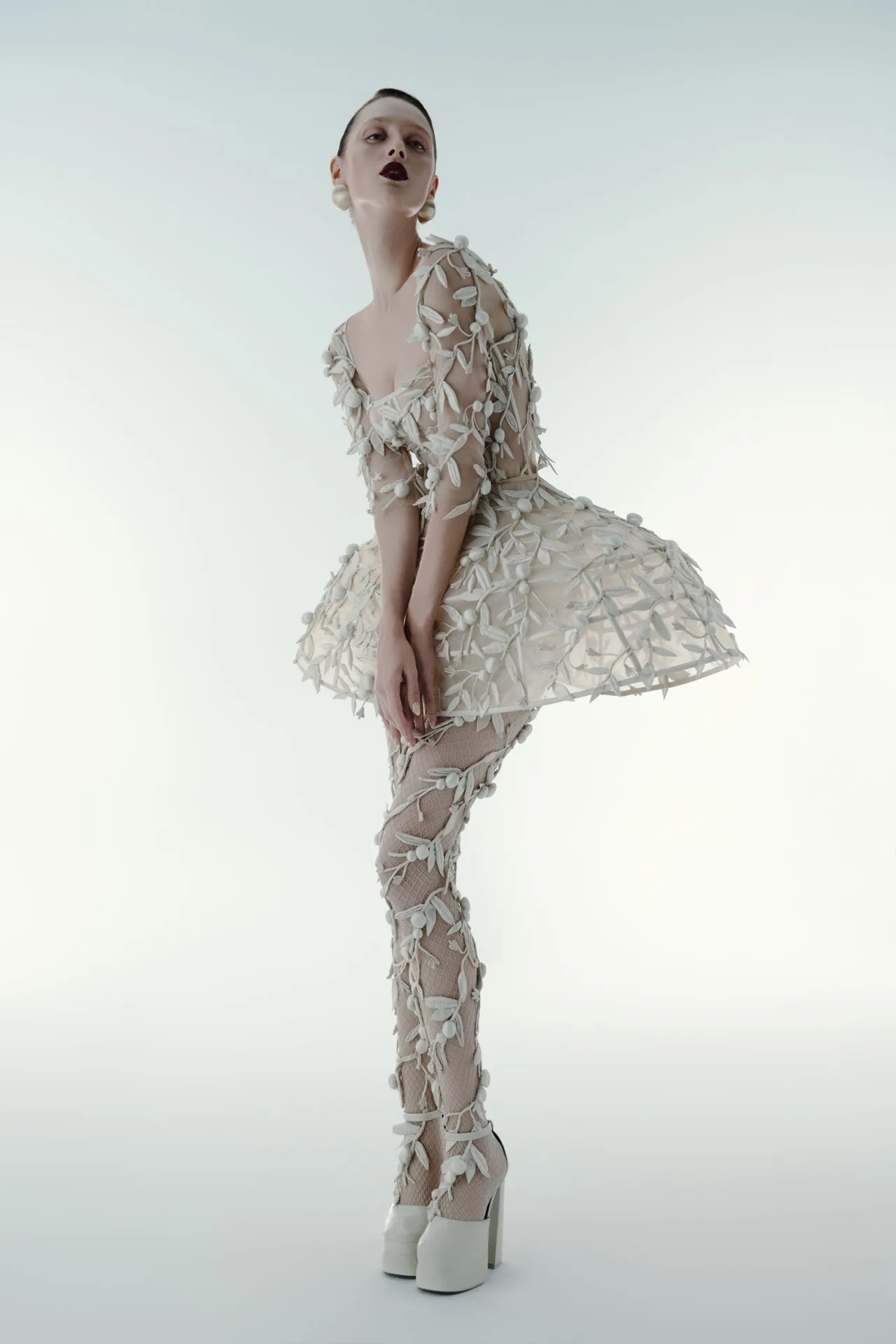 đầm xoè balletcore CONG TRI