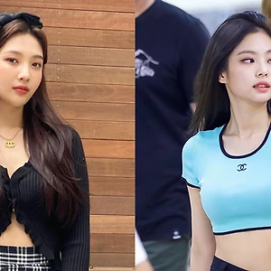 jennie, joy phong cách thời trang high teen