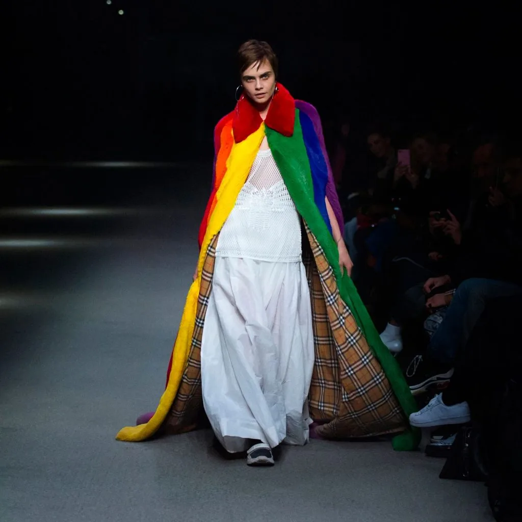 thời trang lông thú Burberry thương hiệu thời trang Burberry