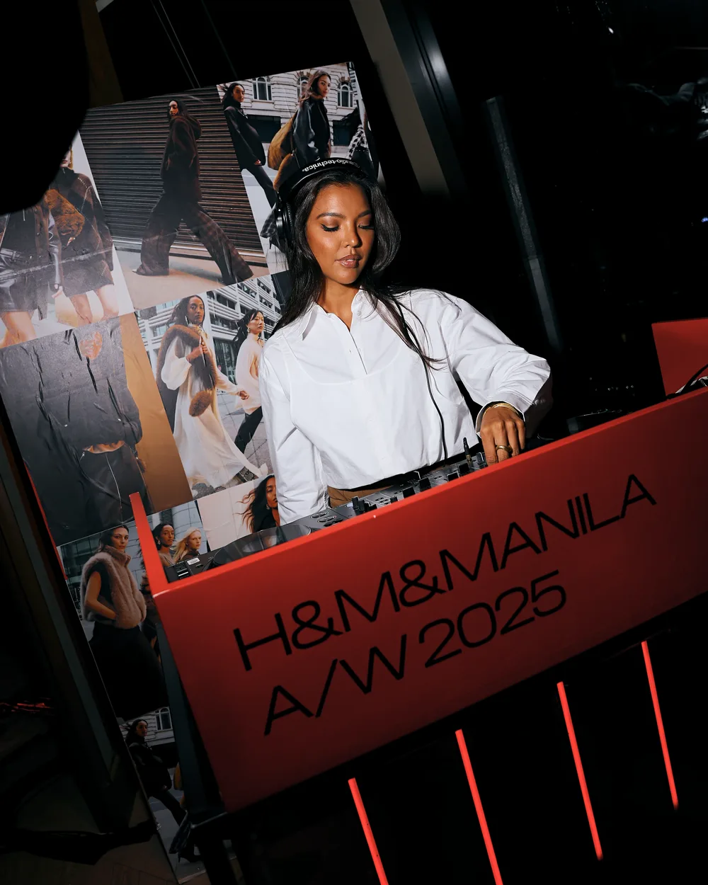 DJ Christi Mcgarry tại sự kiện H&M 2025
