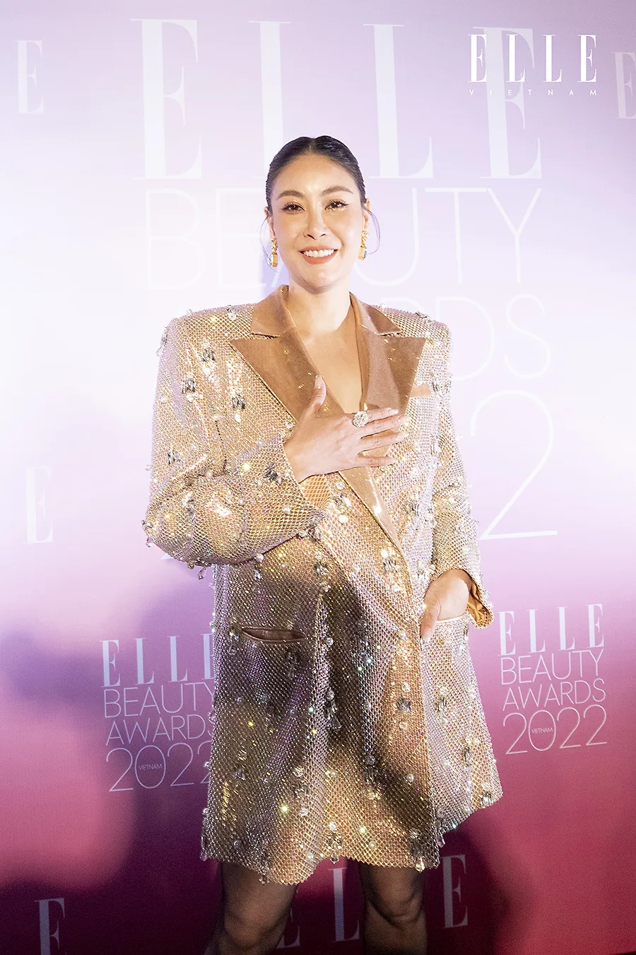 Hoa hậu Hà Kiều Anh ELLE Beauty Awards 2022 Hoa hậu Hà Kiều Anh ELLE Beauty Awards 2022