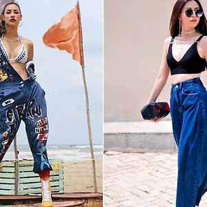 Phối đồ với quần ống rộng theo gợi ý từ street style fashionista Việt cuối tháng 7