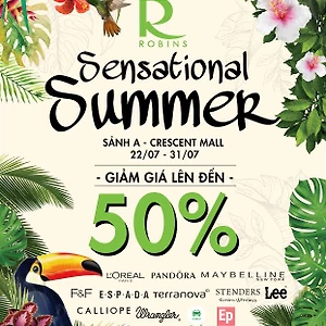 Chương trình khuyến mãi Sensational Summer Sale tại Crescent Mall-1