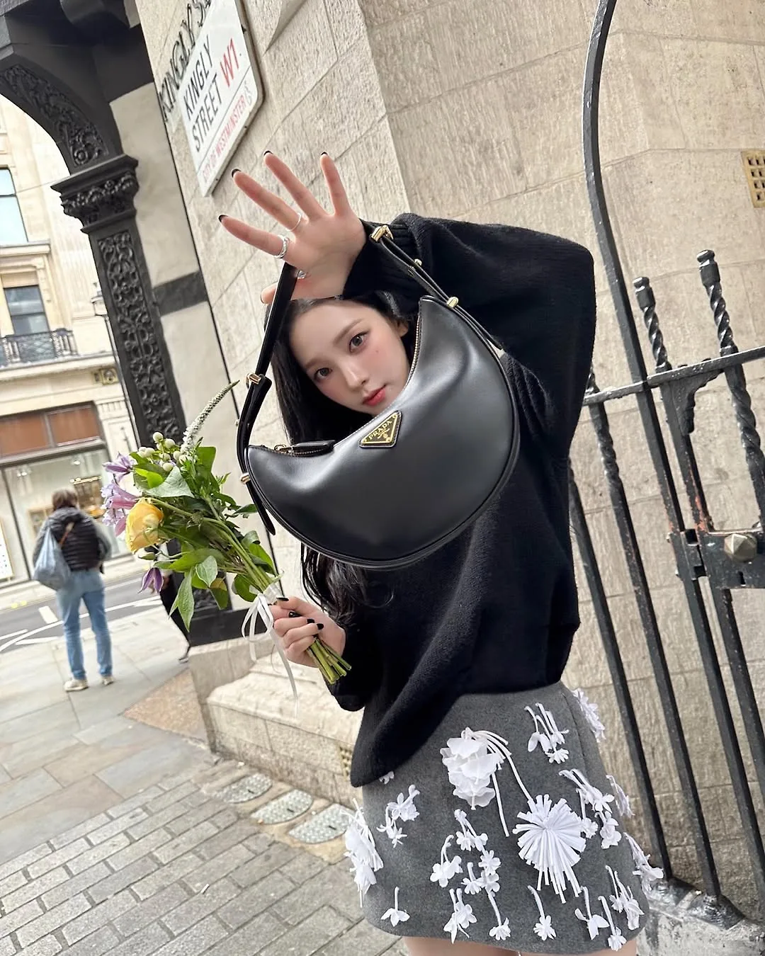 thời trang du lịch london của karina