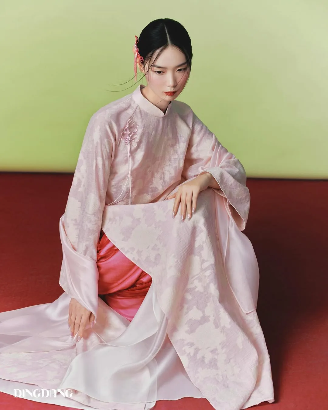áo dài màu pastel