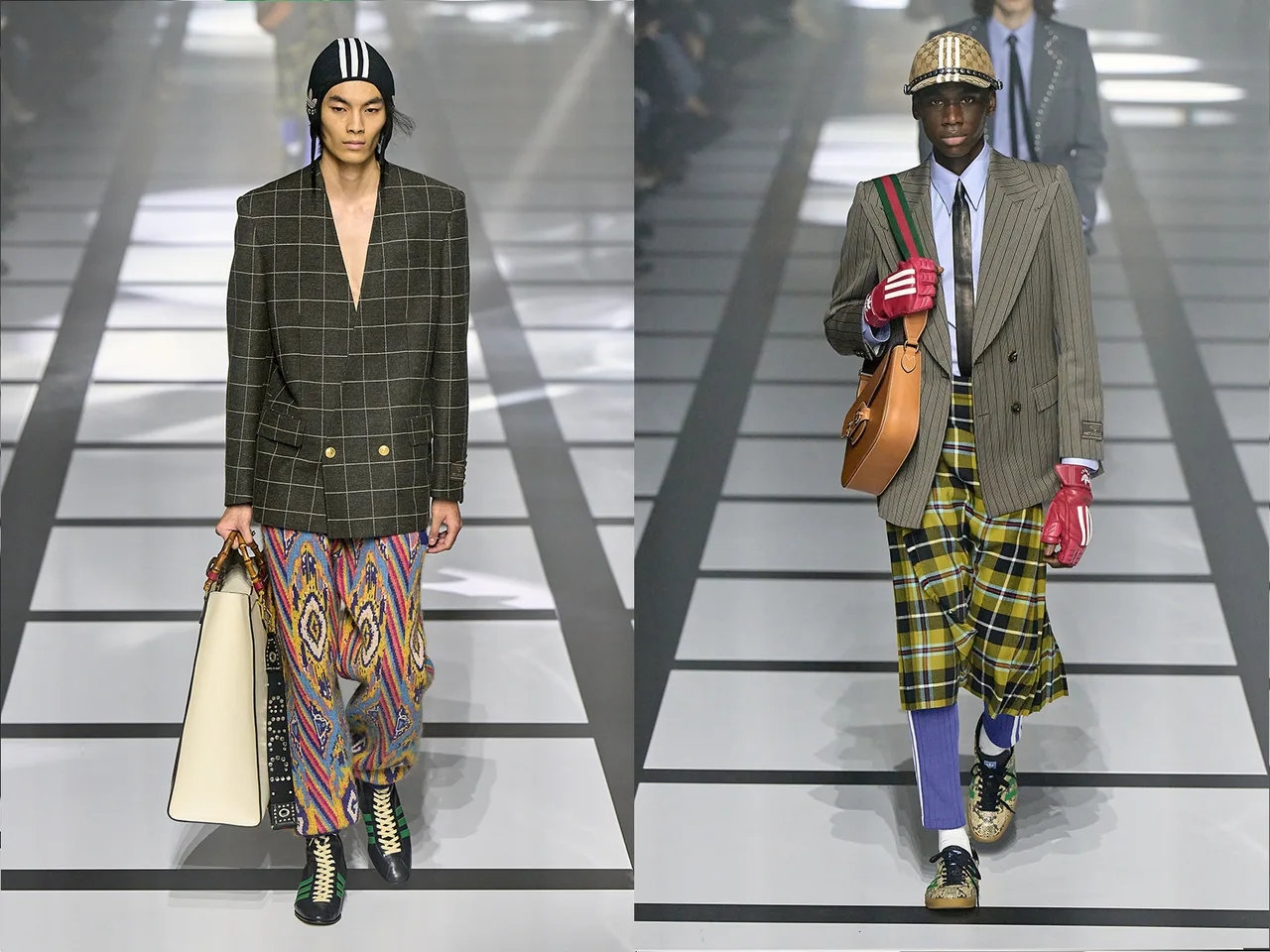 gucci adidas thu đông 2022 look 38 39