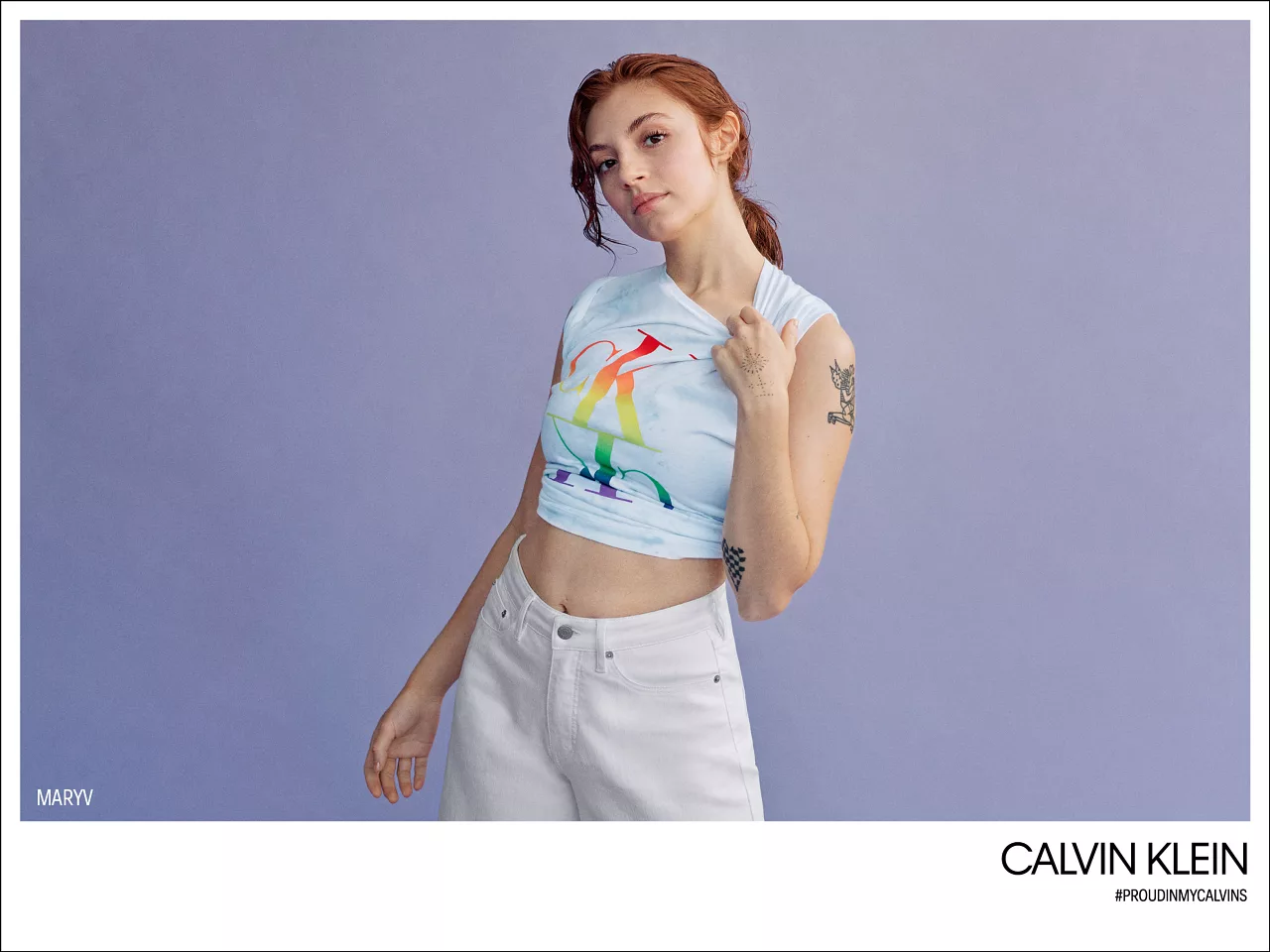 Maryv cùng BST Pride truyền cảm hứng sắc màu đa dạng giới của Calvin Klein