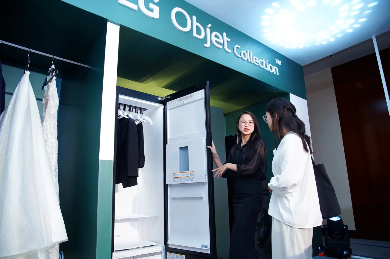 Không gian trưng bày LG Styler