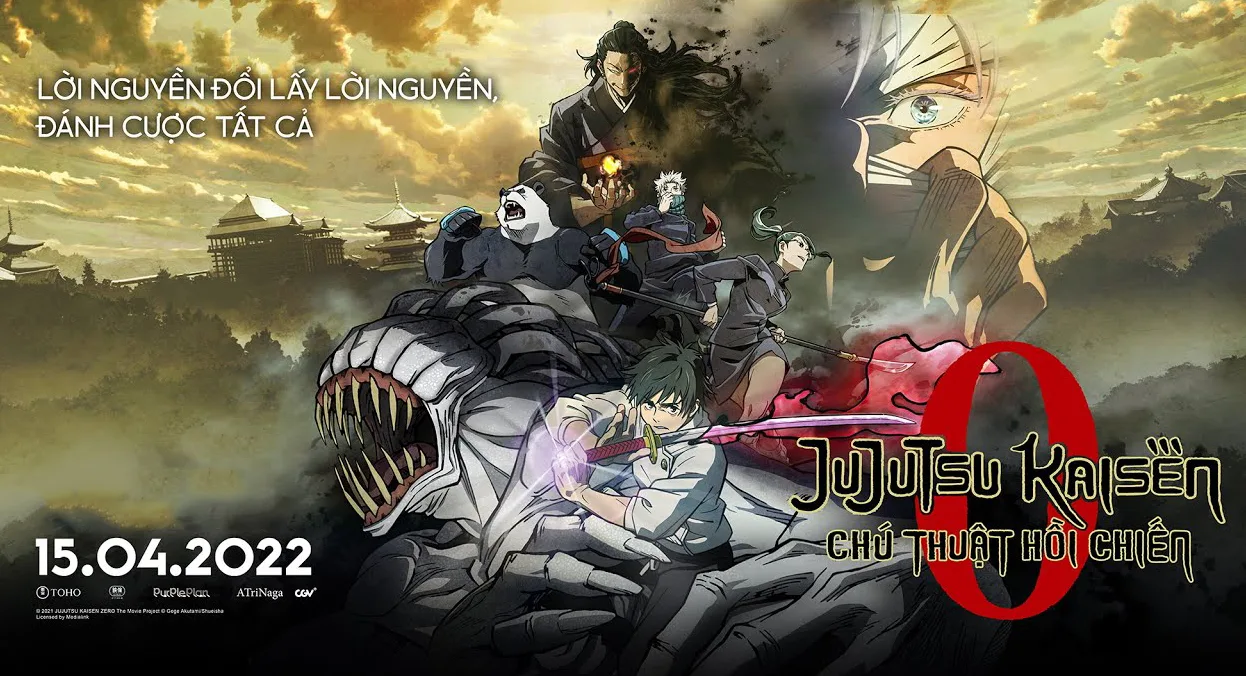 anime Jujutsu Kaisen 0: Chú Thuật Hồi Chiến