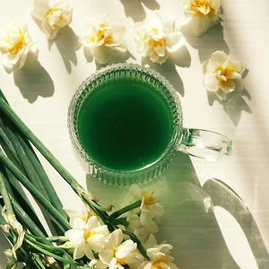 nước ép diếp cá xanh