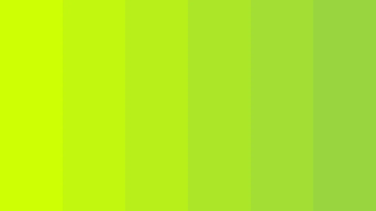 lime green palette
