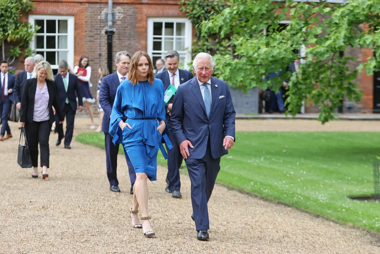 NTK Stella McCartney cùng Thái tử Charles tại G7