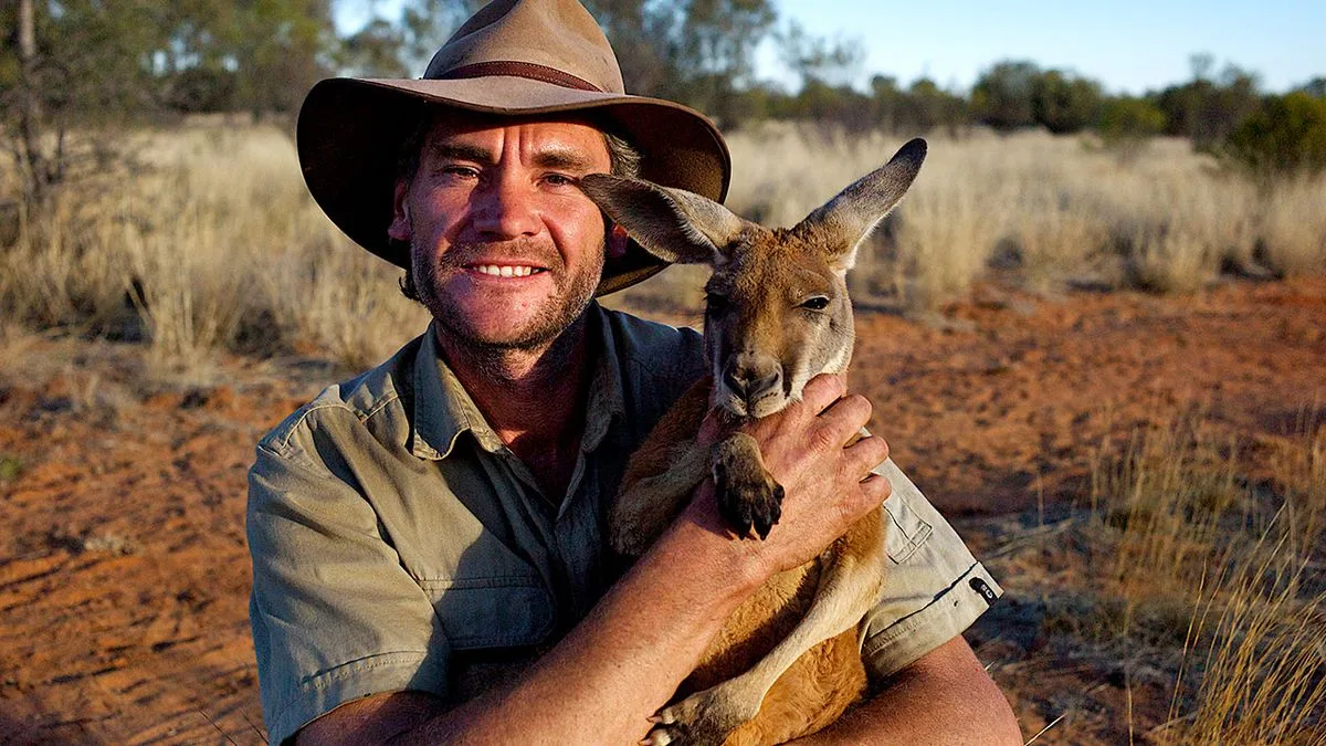 chuyên viên bảo tồn động vật Steve Irwin đại diện cho trí thông minh thiên nhiên