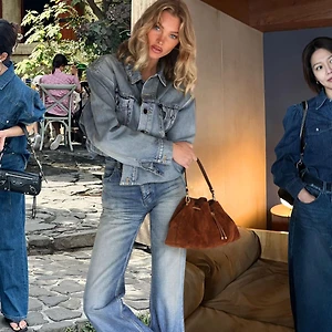 Xu hướng “Denim-on-denim” tiếp tục phủ sóng tủ đồ thời trang mùa này