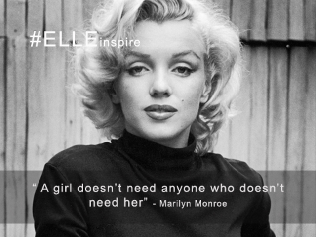 Câu nói hay về tình yêu của Marilyn Monroe