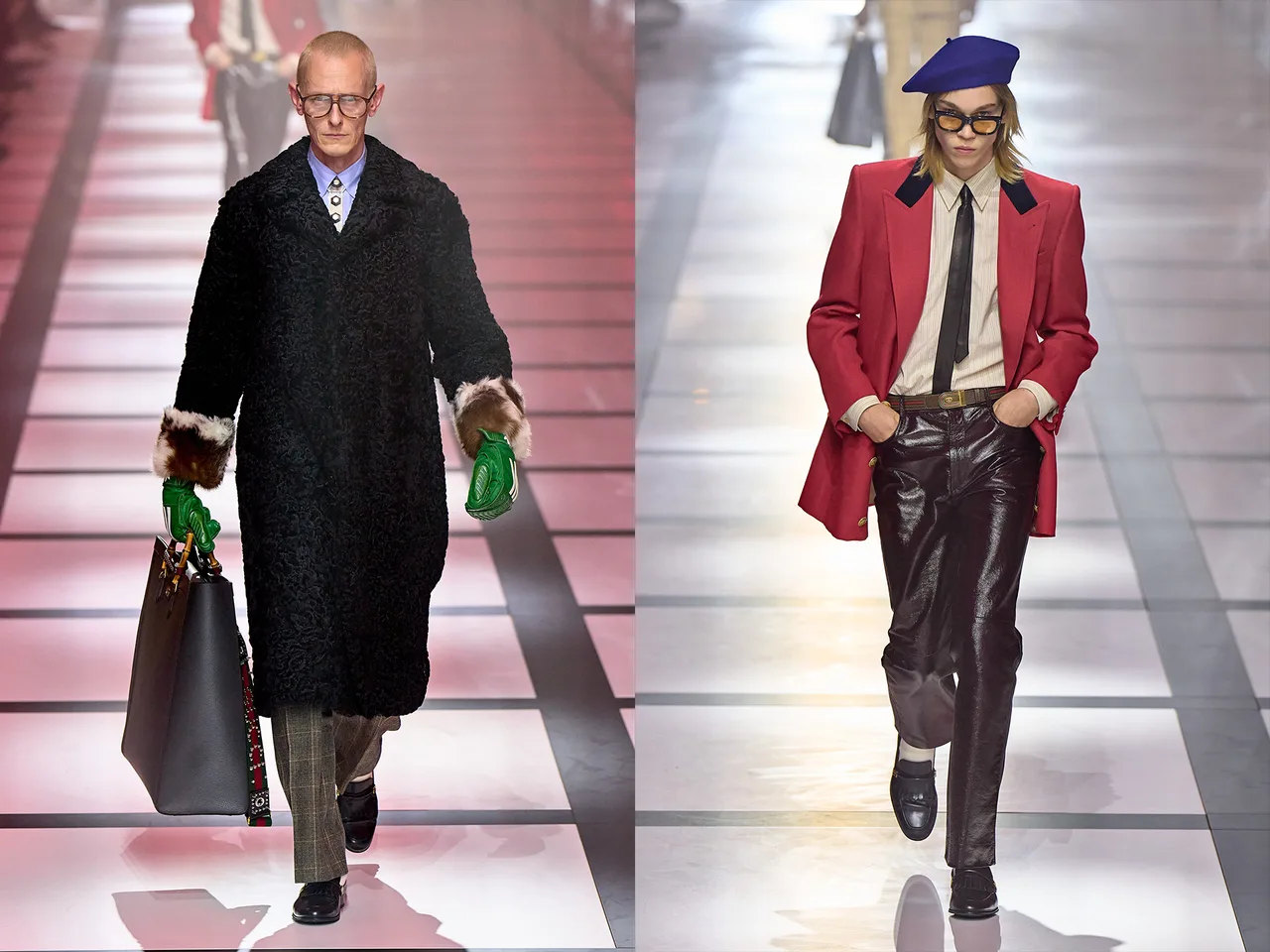 gucci adidas thu đông 2022 look 15 16