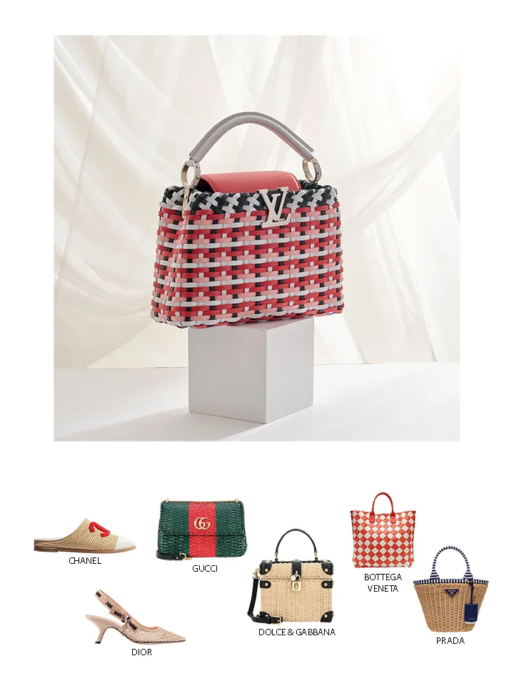 túi xách 1 túi xách nan đan louis vuitton