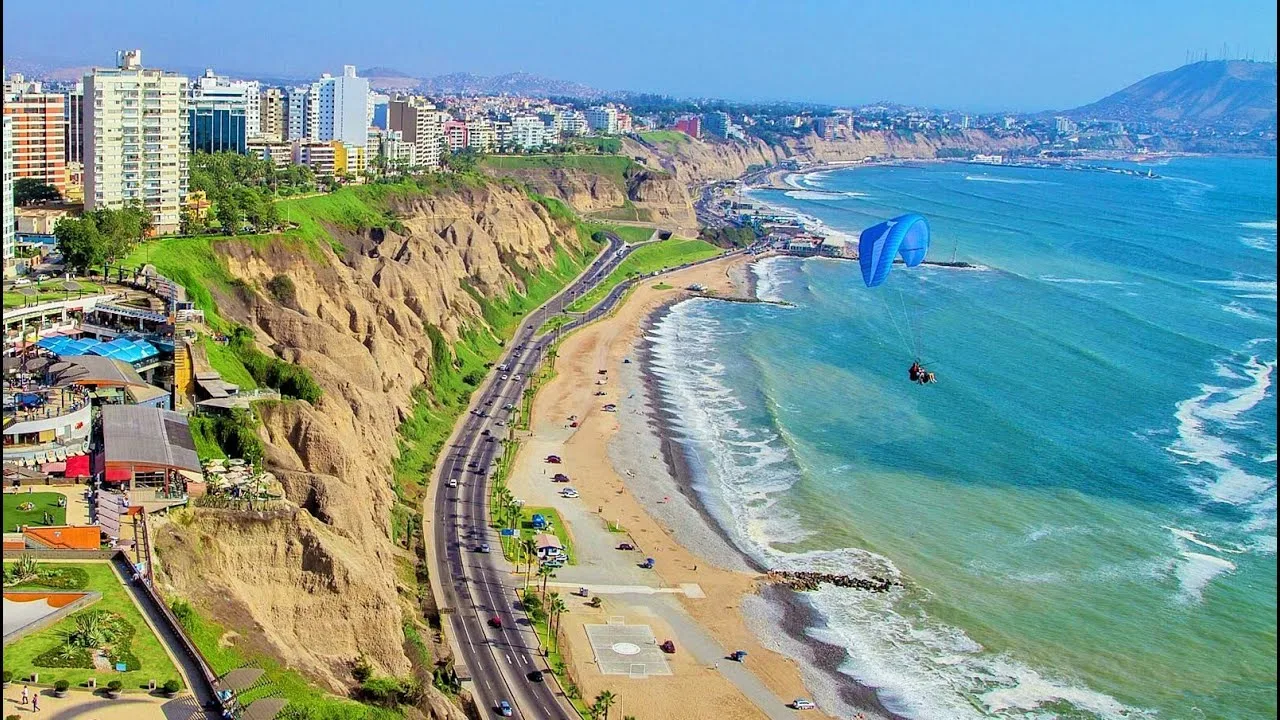 nhảy dù ở lima