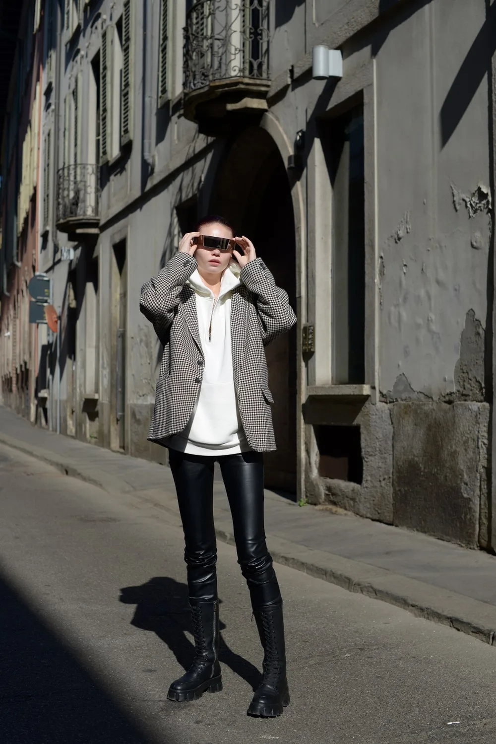 thời trang blazer hoodie