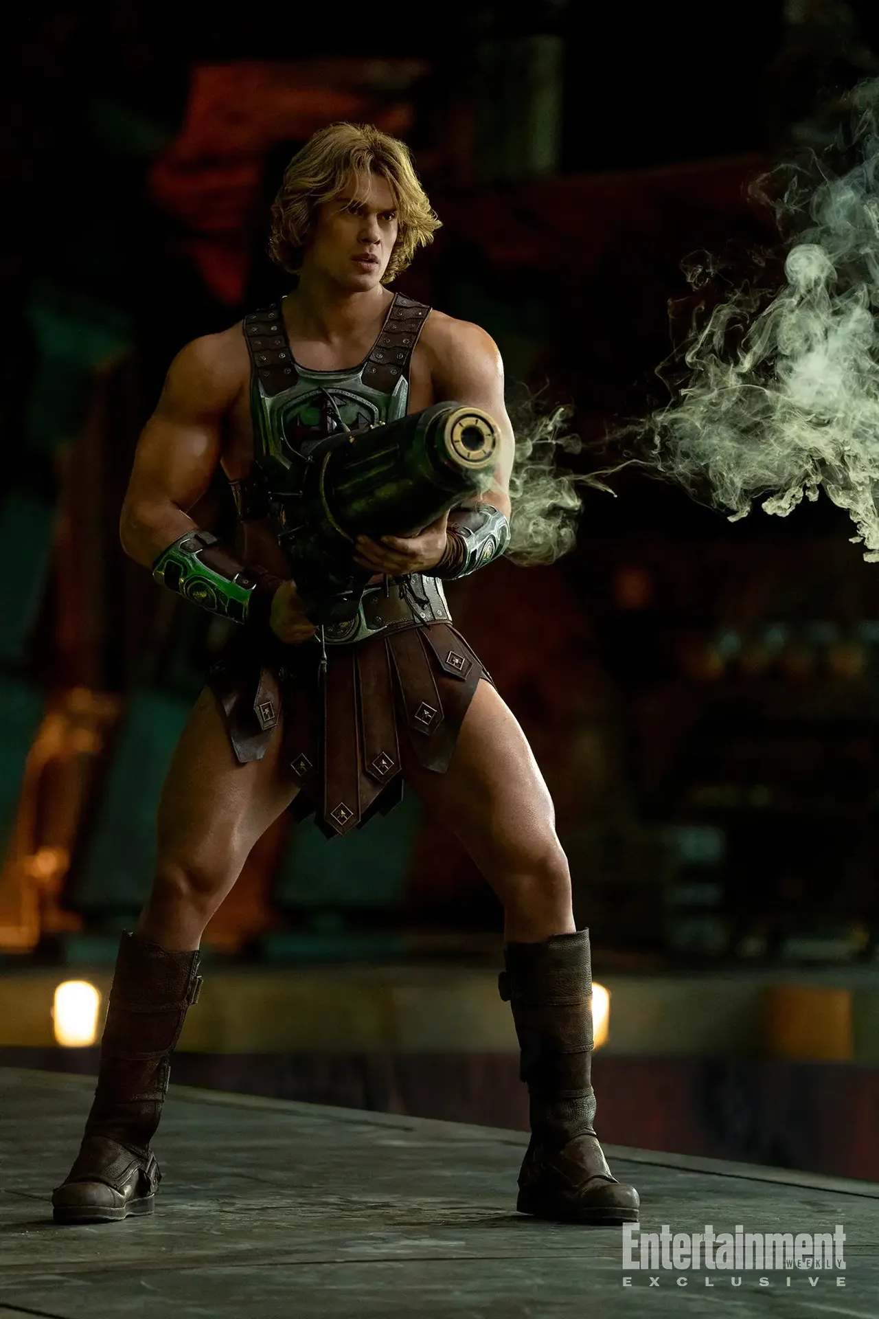 Nicholas Galitzine trong tạo hình He-Man. (Ảnh: Entertainment Weekly)