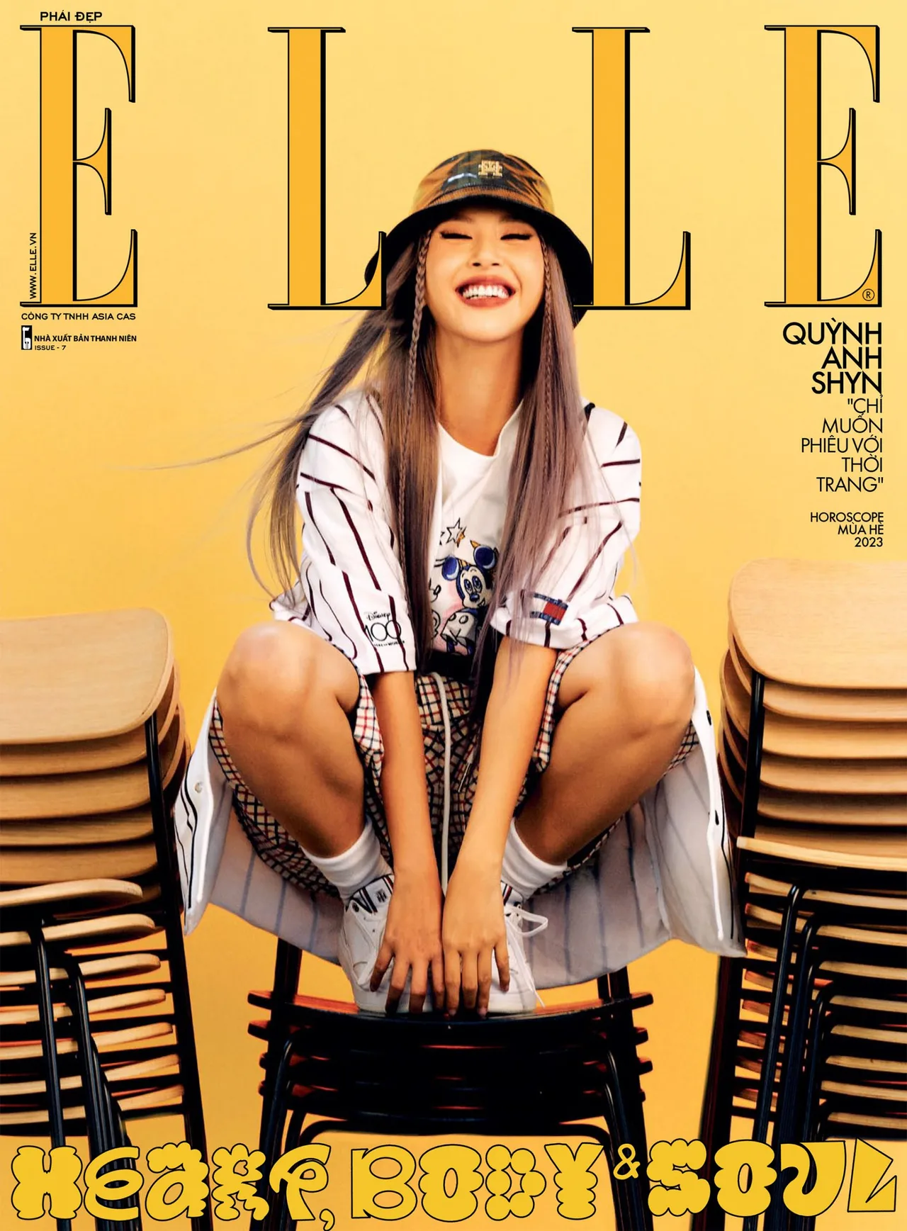 tạp chí phái đẹp ELLE Quỳnh Anh Shyn tạp chí phái đẹp ELLE Quỳnh Anh Shyn
