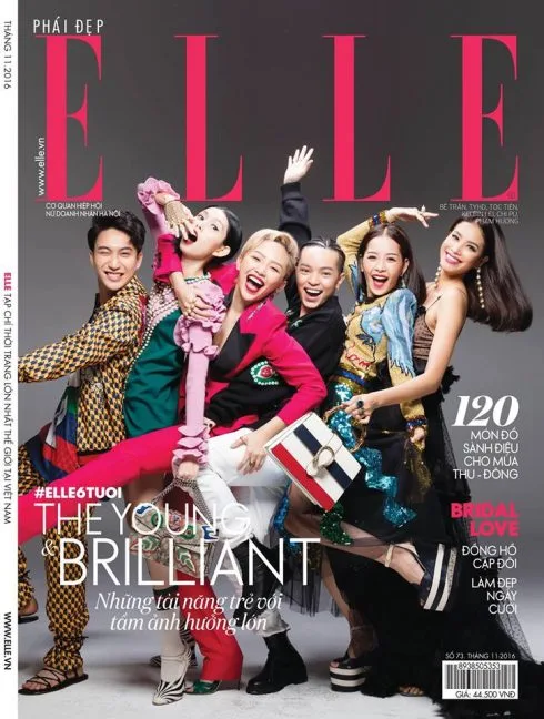 bìa tạp chí ELLE - 01