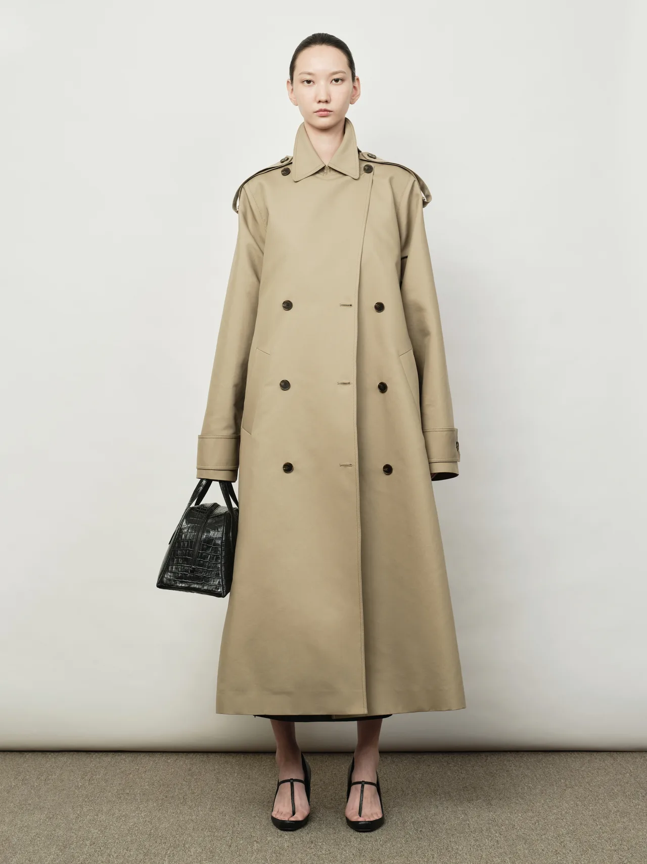 Mẫu áo chantal coat mà Emma Stone