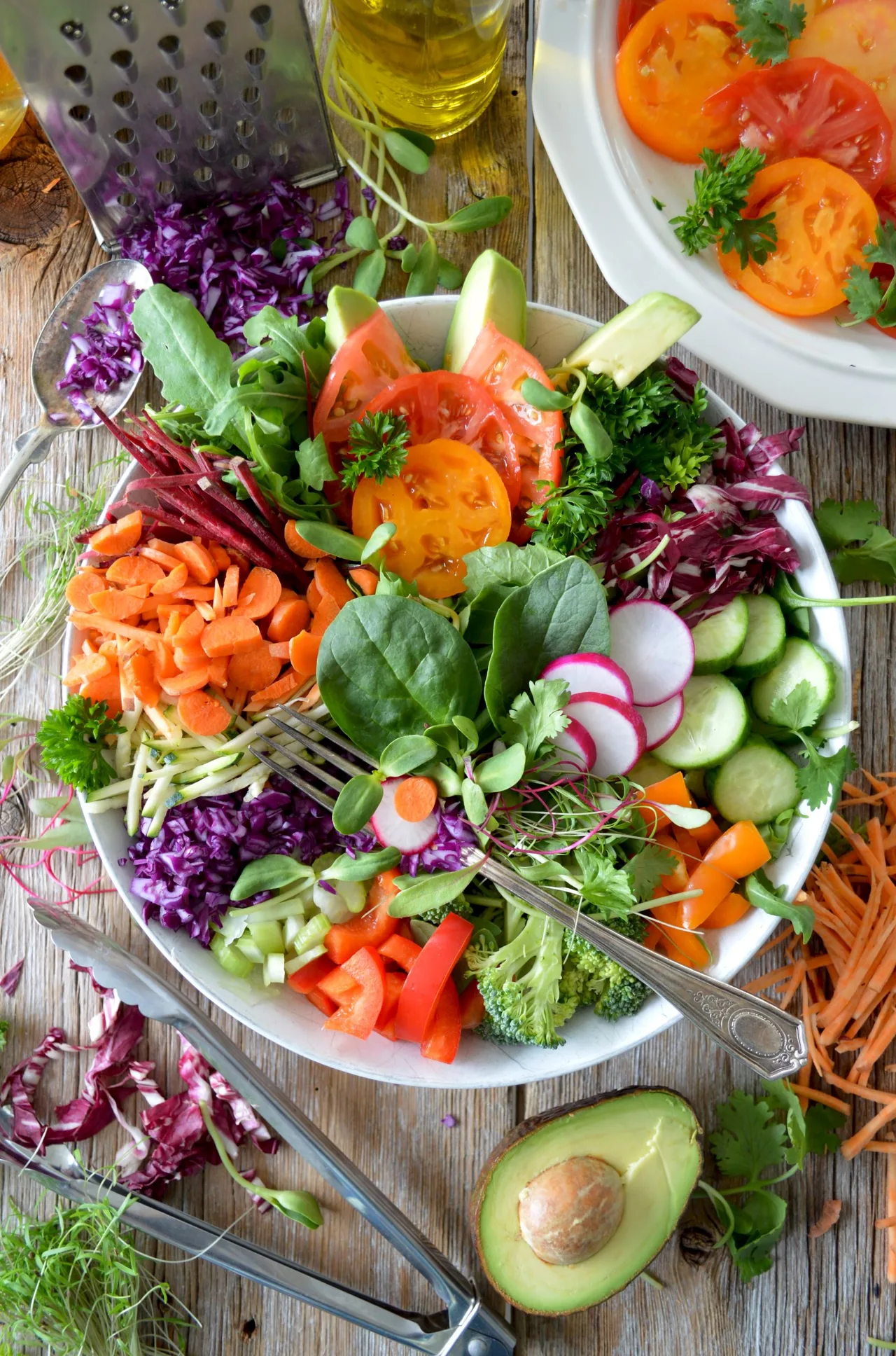 salad rau củ