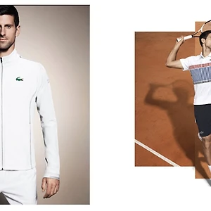 Novak Djokovic – “Chú cá sấu mới” của Lacoste