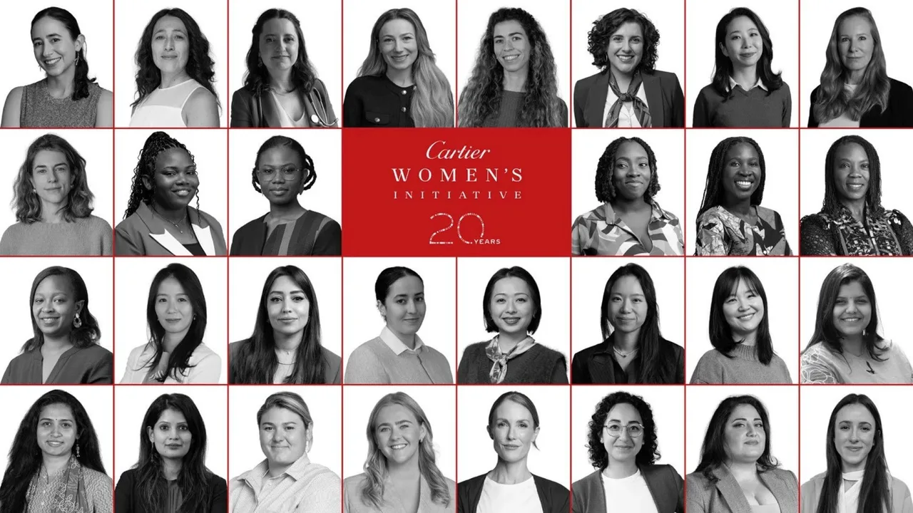 30 nữ doanh nhân được lựa chọn vinh danh tại lễ trao giải Cartier Women’s Initiative 2026.