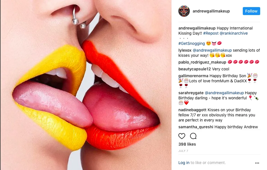 Andrew Gallimore - @andrewgallimakeup