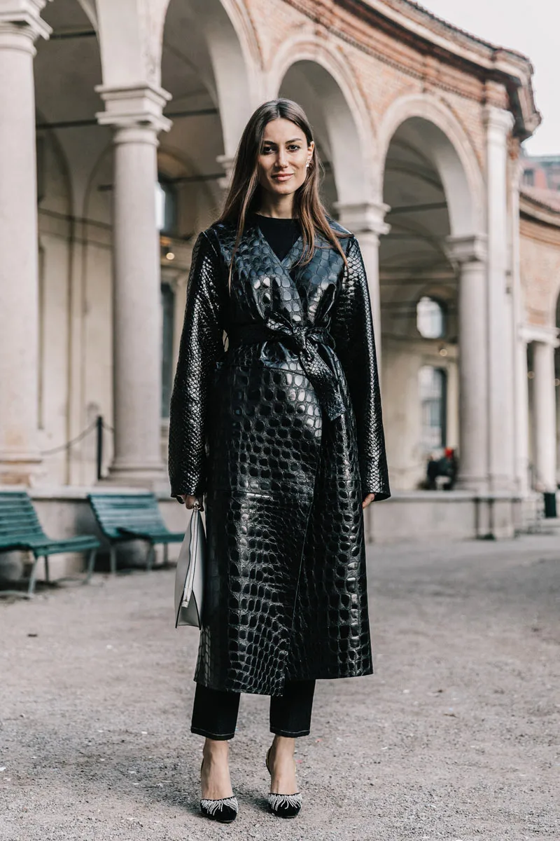 Những mẫu áo trench coat lên ngôi trong mùa mốt Thu – Đông 2018 28