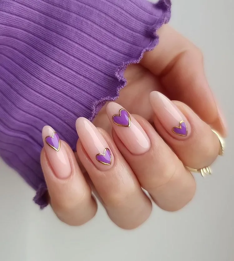 Xu hướng nail Very Peri Xu hướng nail Very Peri