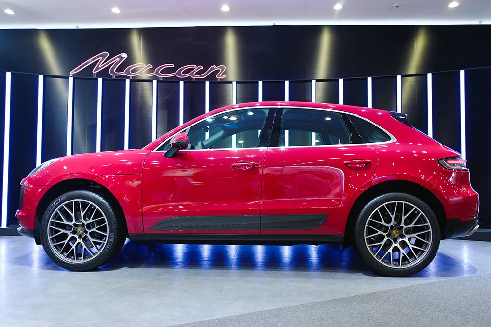 Porsche Macan 2019 màu Carmine Red
