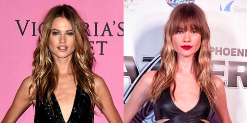 Behati Prinsloo cắt tóc