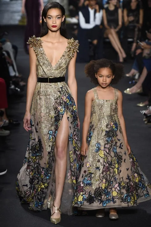 Thiết kế mẹ và bé trong BST của Elie Saab