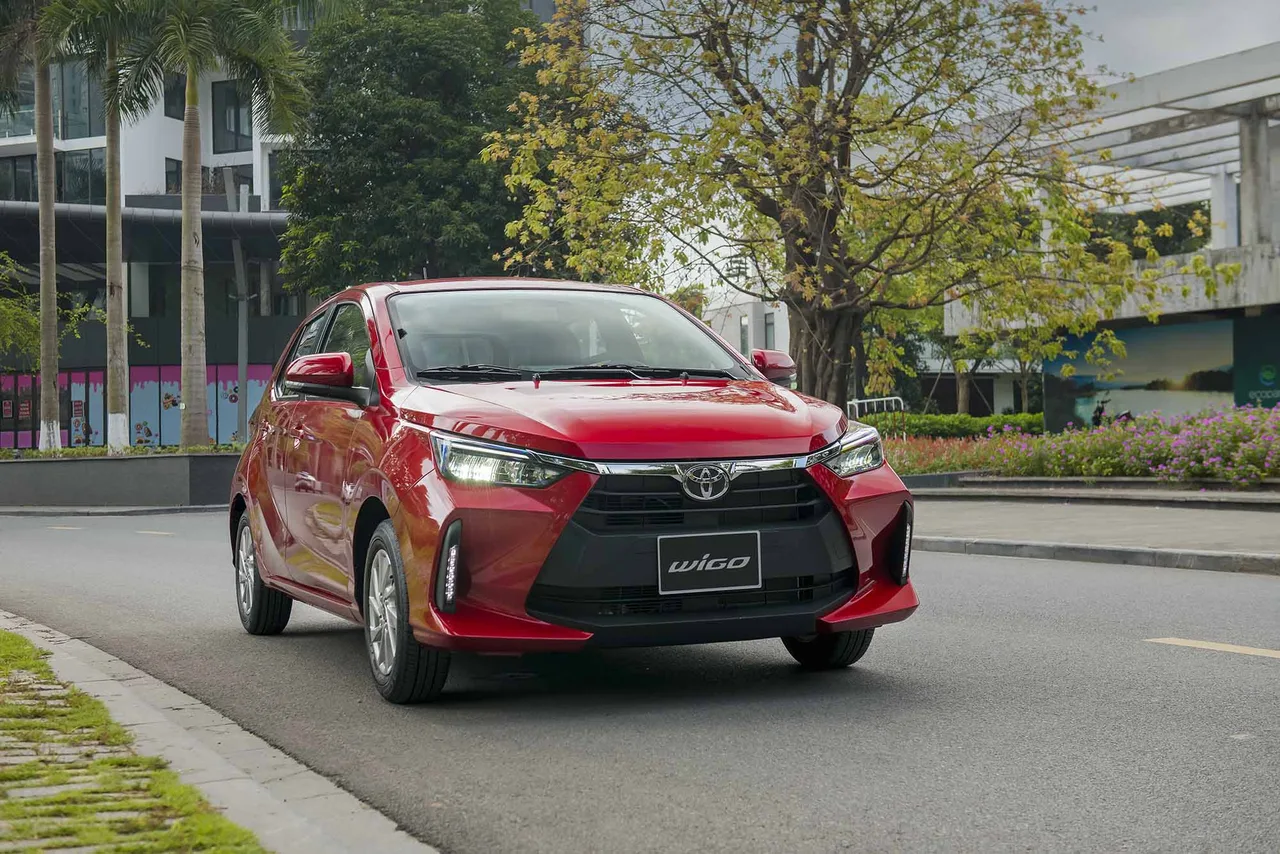 xe hơi toyota wigo 2023