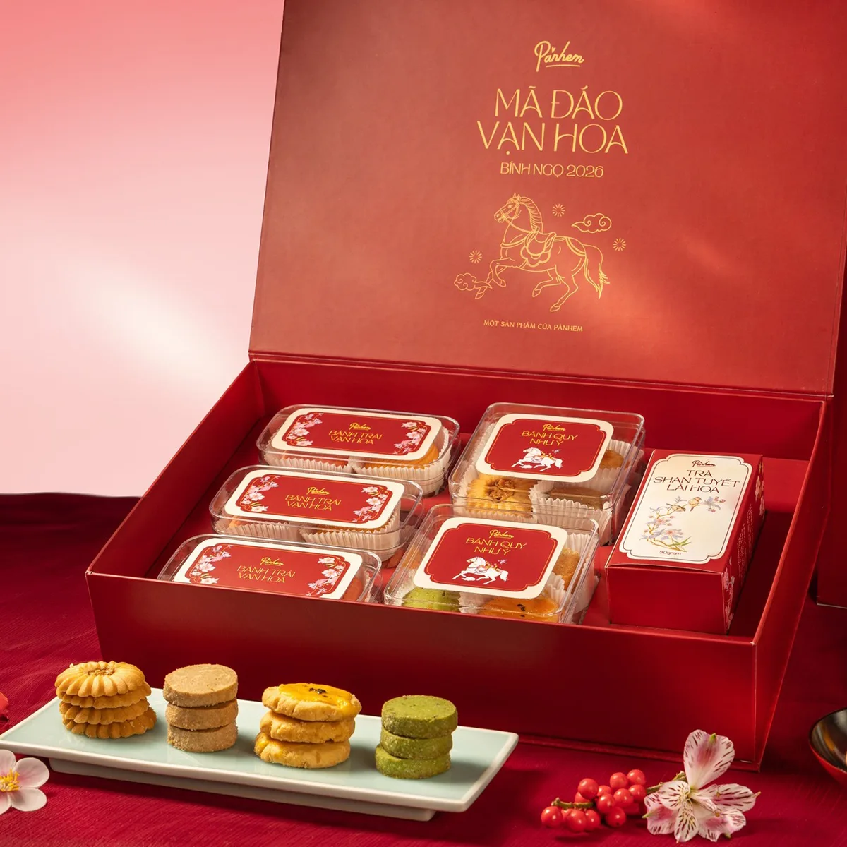 hộp bánh tết dễ thương